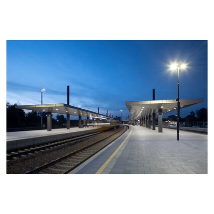 Kladno railway station and the stops Kladno-město and Kladno-Ostrovec. …